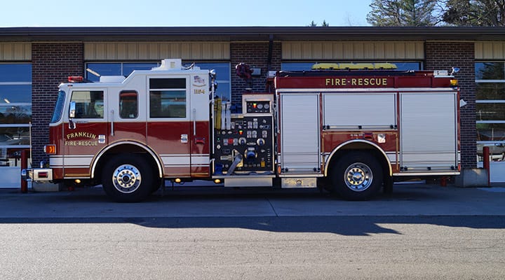 Pierce Custom Cab Enforcer Pumper